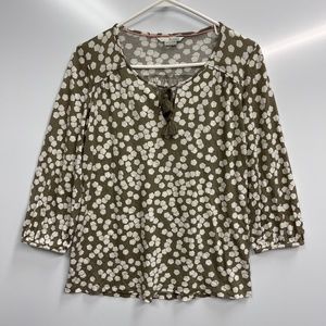 Boden | Wool Blend Peasant Top Sz 6